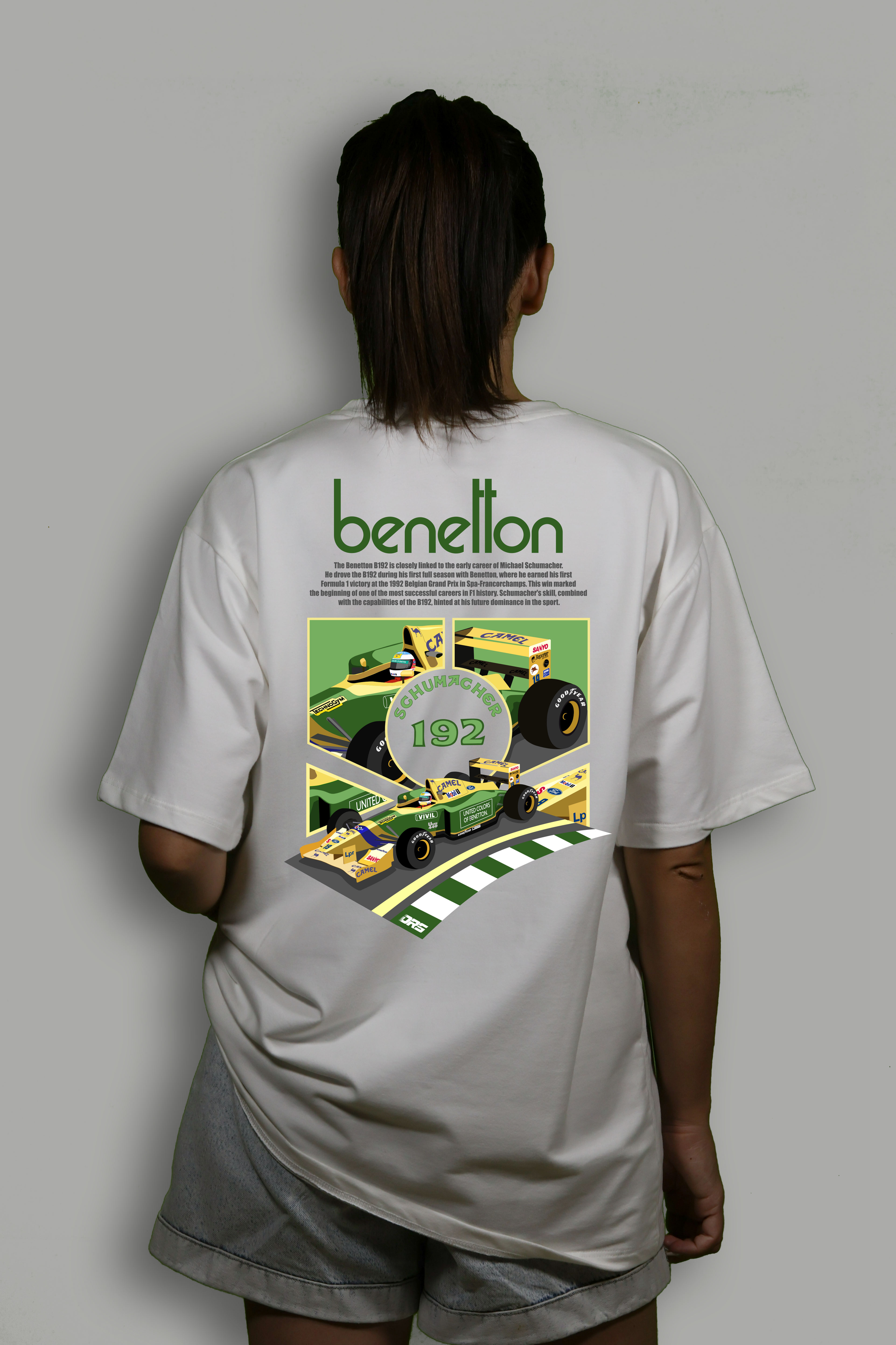 Benetton t-shirt white