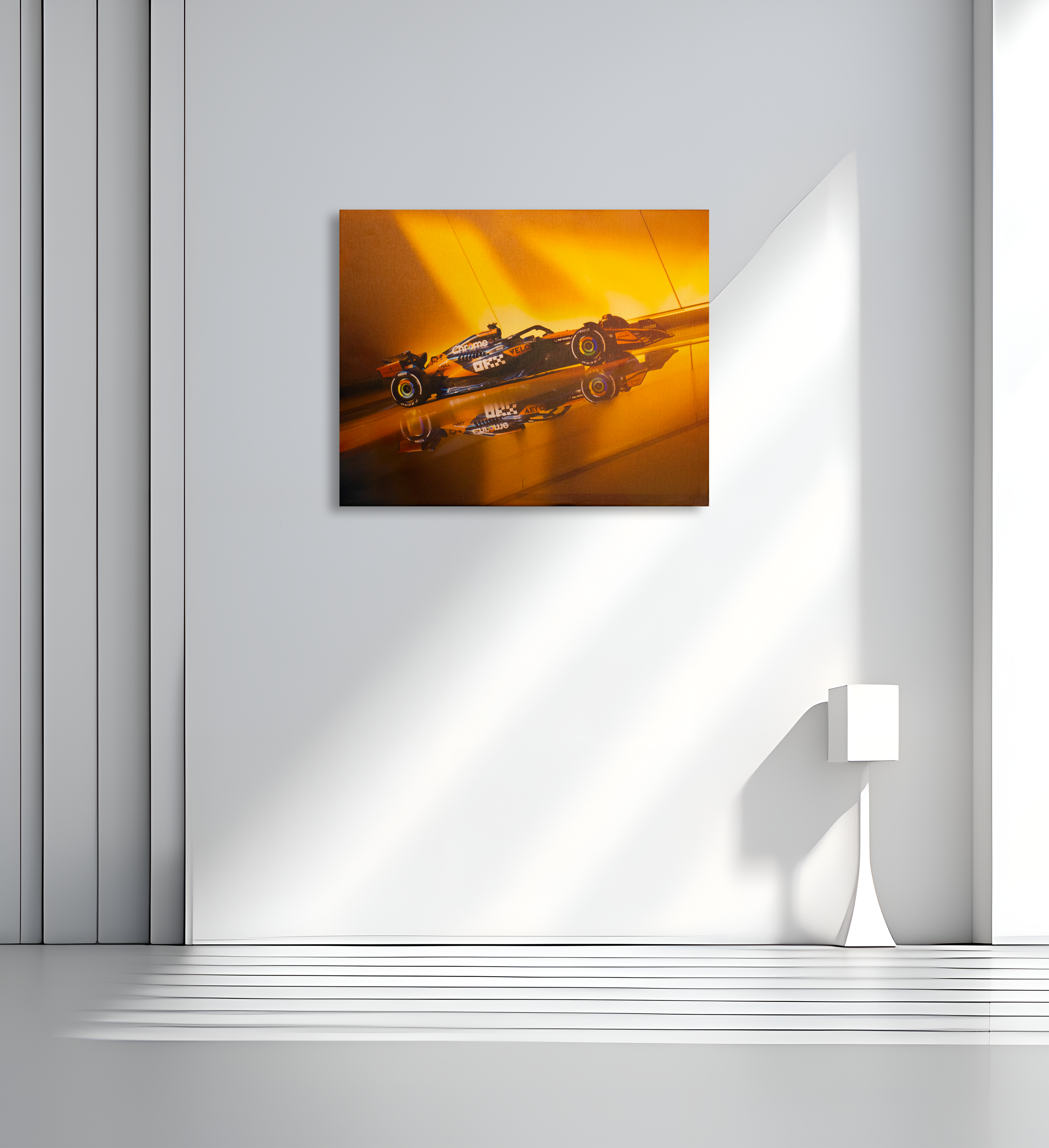 McLaren F1 Car Portrait 40x50