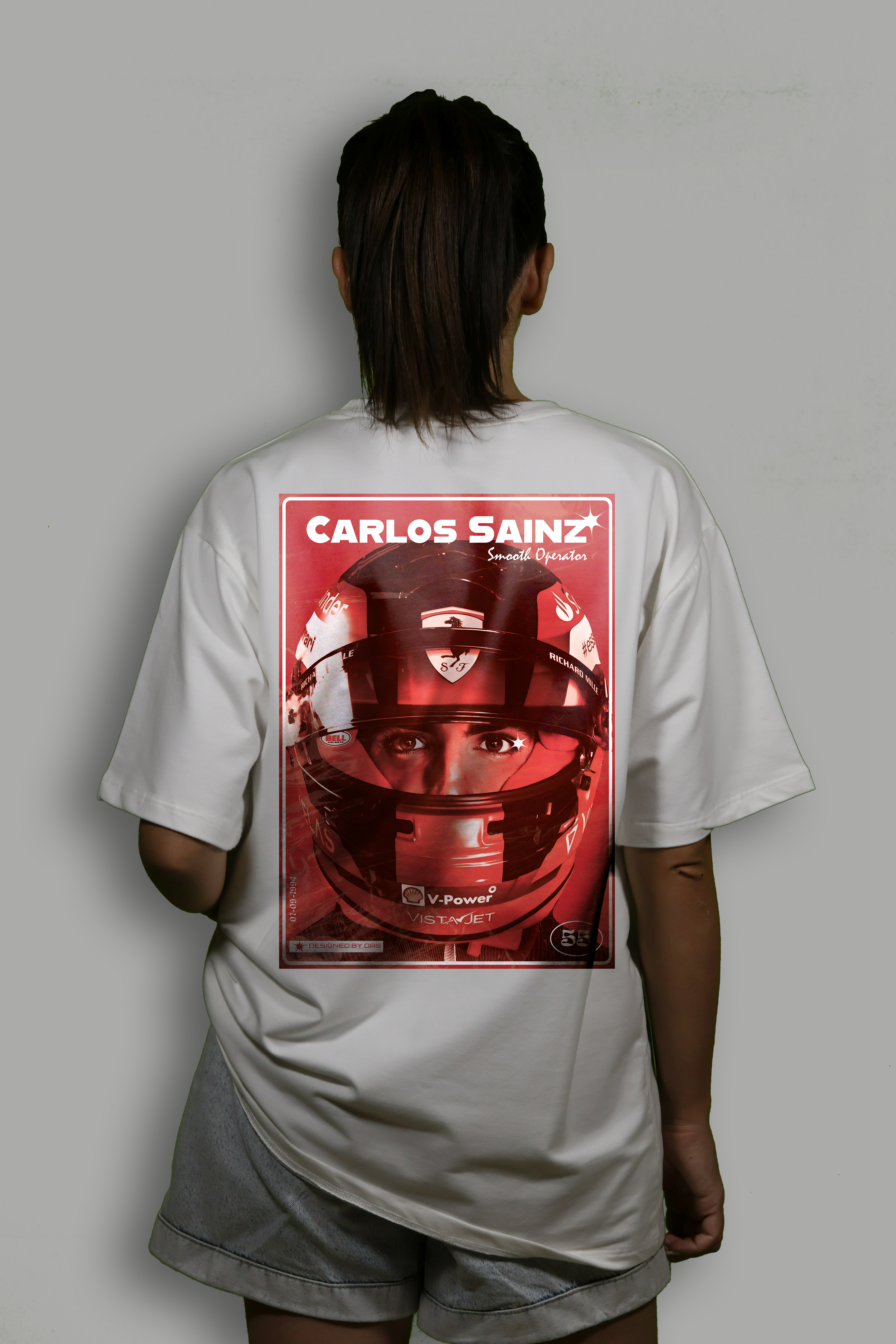 Carlos Sainz Ferrari Helmet