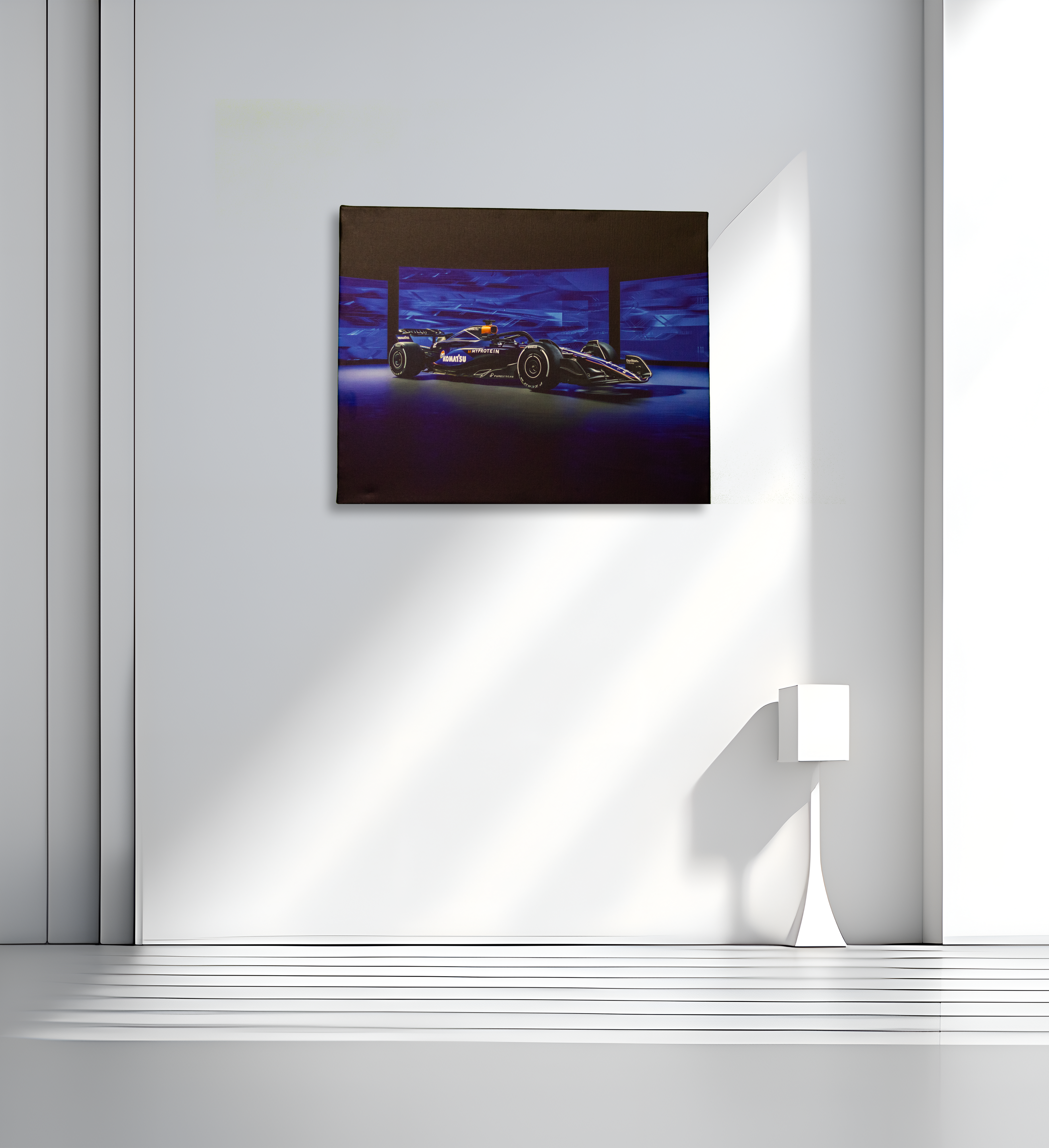 Williams Racing F1 Car Portrait 40x50